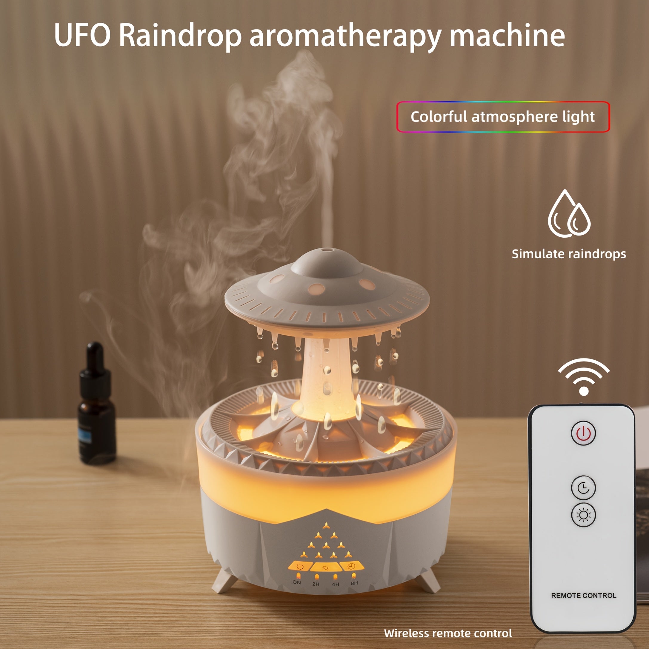 Colorful Raindrop Diffuser