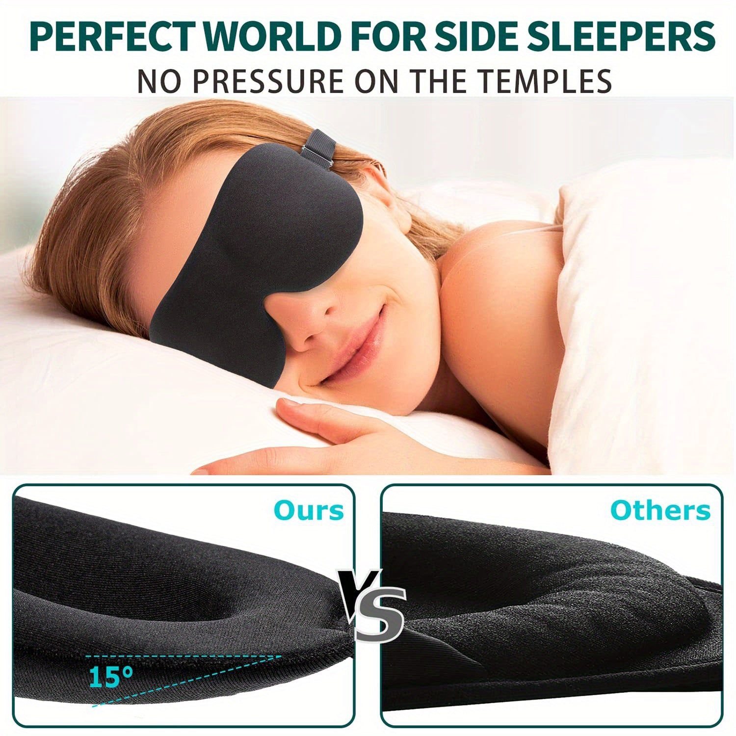 3D Stereoscopic Sleep Eye Mask