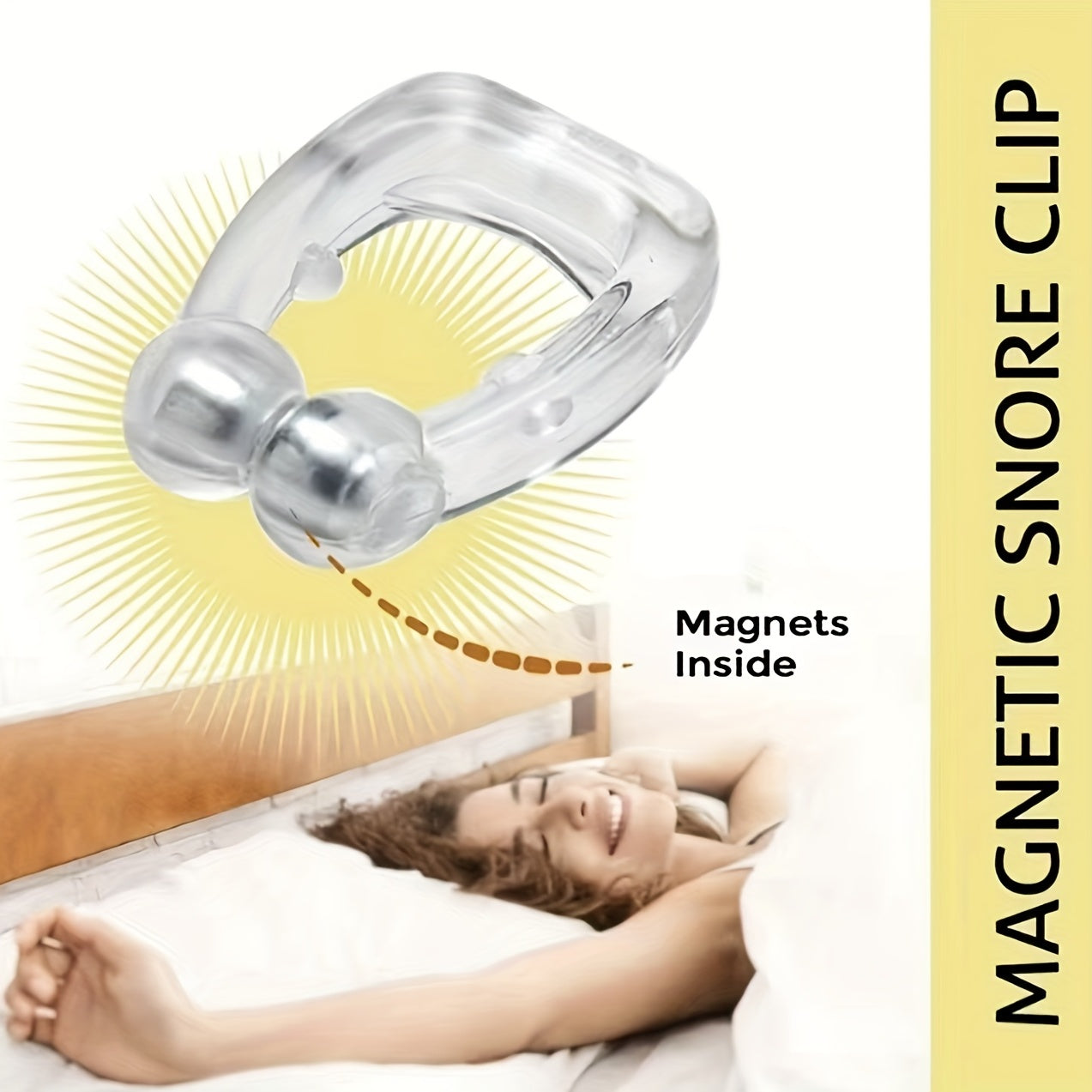 Magnetic Anti-Snoring Nose Clip