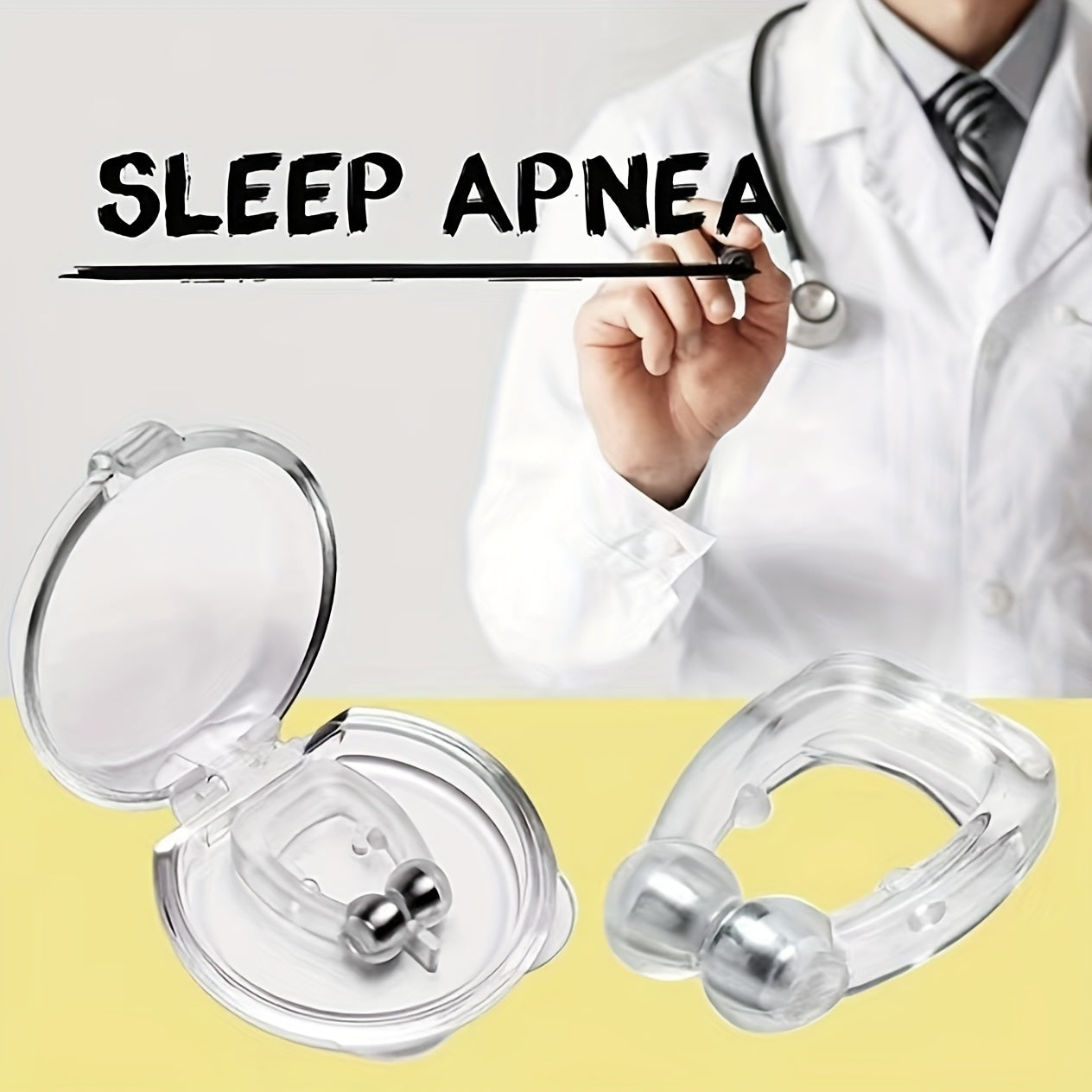 Magnetic Anti-Snoring Nose Clip