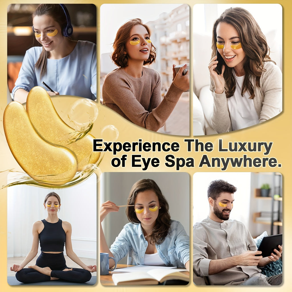 24 Golden Under Eye Patches